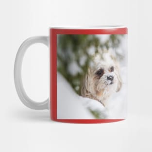 Snowy and White Mug